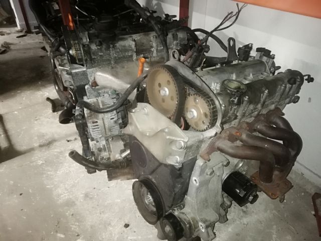 skoda fabia çıkma motor 1 4 benzinli ahw motor bky bby motor